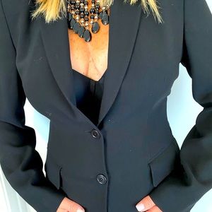 Carolina Herrera vintage black blazer